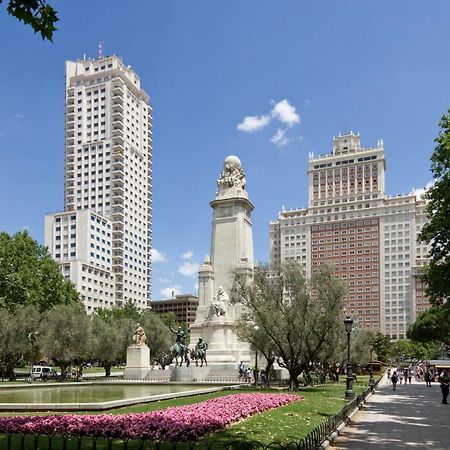 Triplex Debod Daire Madrid Dış mekan fotoğraf