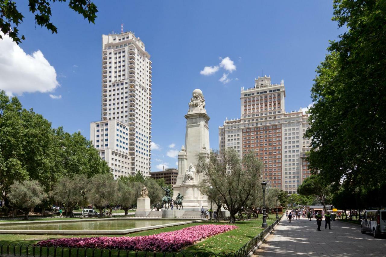 Triplex Debod Daire Madrid Dış mekan fotoğraf